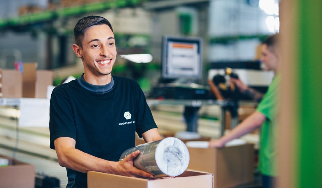 Auszubildender Logistik