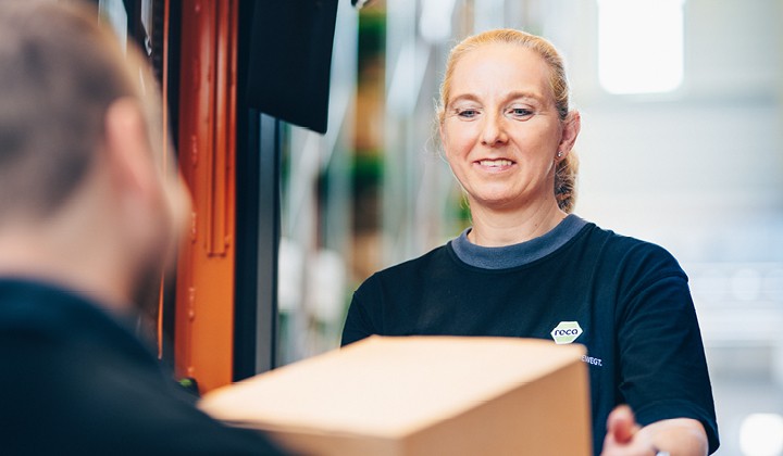 Mitarbeiterin Logistik