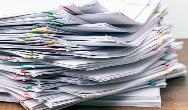 Papierstapel