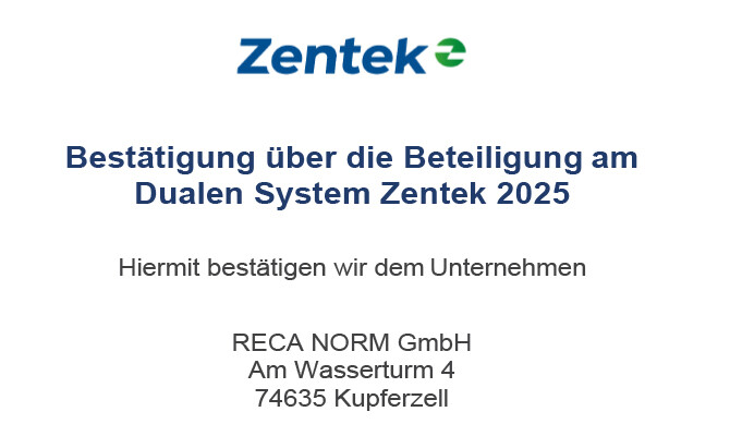 Wir sind zertifiziert. 