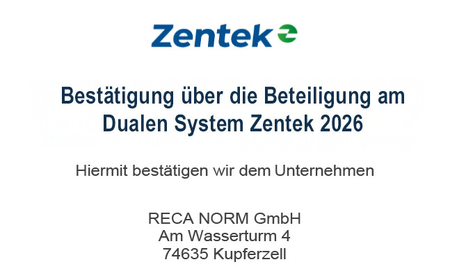 Wir sind zertifiziert. 