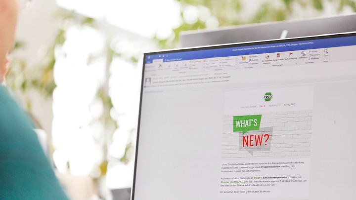 Anmeldung erfolgreich RECA NORM