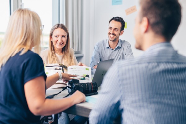 Marketing department meeting