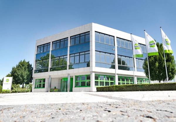 RECA Building entrance area