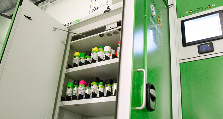 Hazardous substance cabinet XL